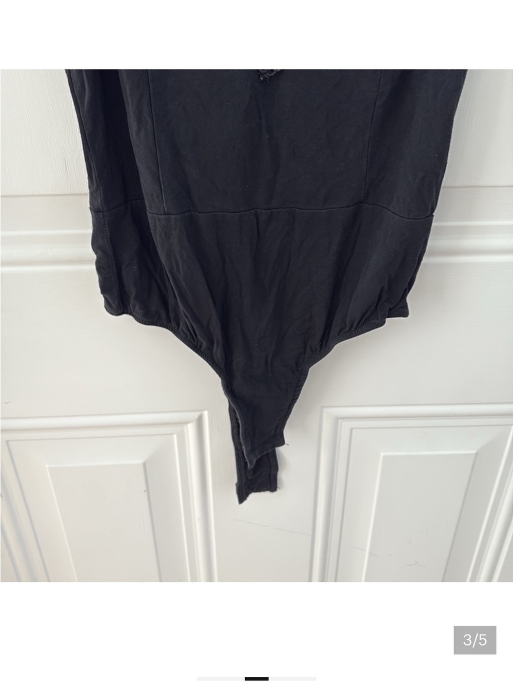 Windsor Black Lace Off-Shoulder Bodysuit - Picture 6 of 8